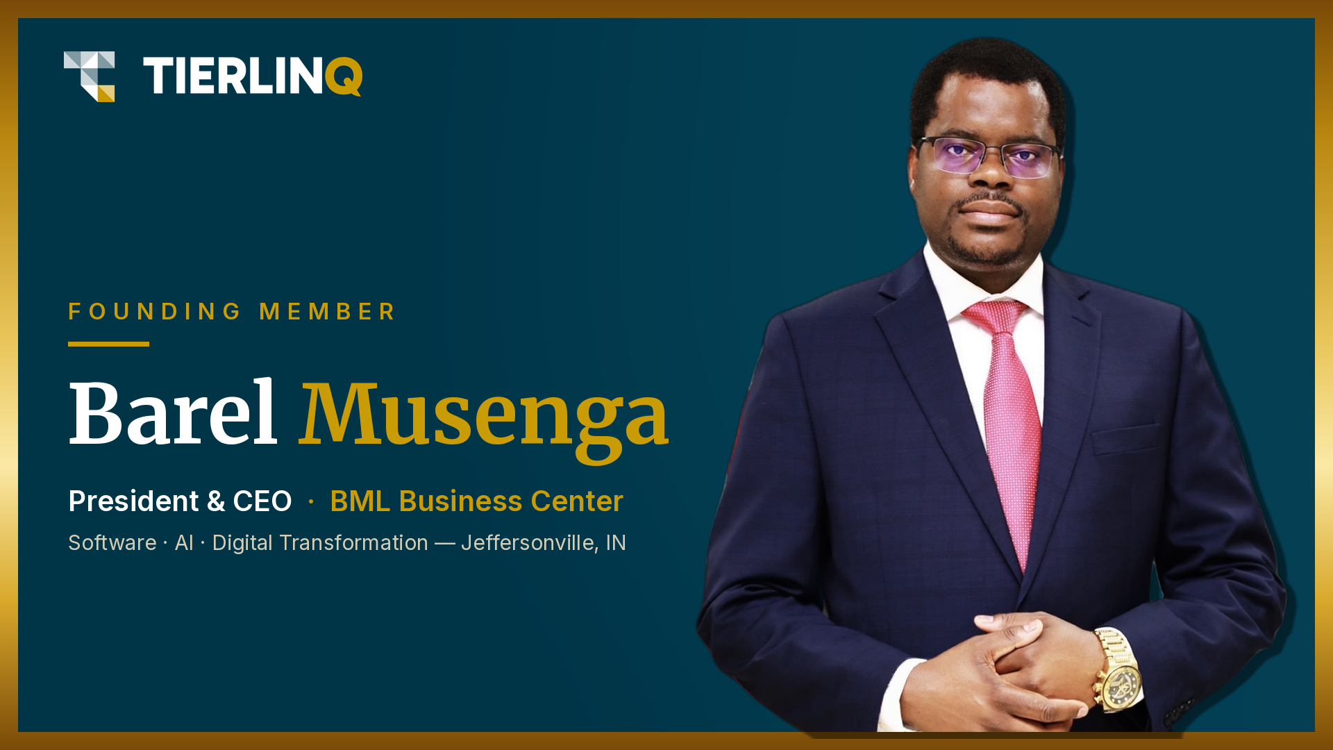 Meet the Founder: Barel Musenga of BML Business Center